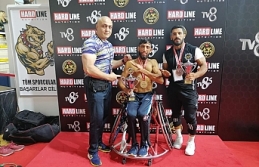 Ağrılı bedensel engelli sporcu Türkiye Şampiyonu oldu