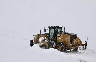Ağrı’da 69 köy yolu kar nedeniyle ulaşıma kapandı