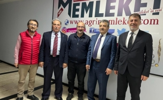 Hamur Belediye Başkanı Ergül'den Gazetemize Ziyaret