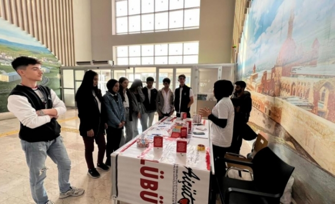 Lise öğrencilerinden İbrahim Çeçen Üniversitesine ziyaret