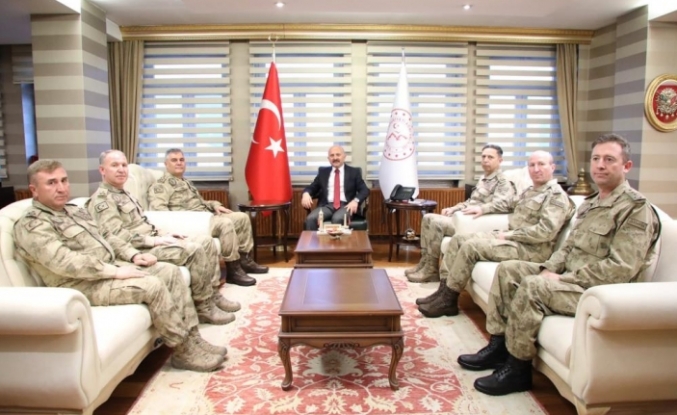 Jandarma Genel Komutan Yardımcısı Orgeneral Ali Çardakcı‘dan, Vali Varol’a Ziyaret
