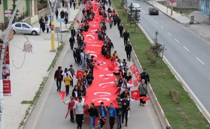 Ağrı'da 'Amatör Spor Haftası' Etkinlikleri Kortej Yürüyüşü ile Başladı